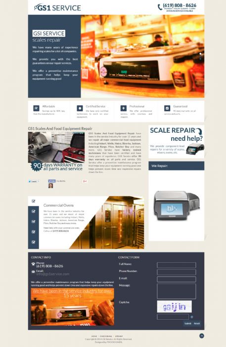 Servicio de diseno web paquete inicial